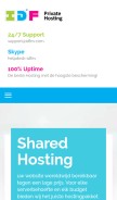 How idfnv.com looks like on a mobile device such as an iPhone.