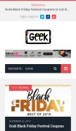 How igeekphone.com looks like on a mobile device such as an iPhone.