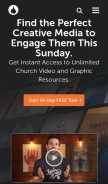 How ignitermedia.com looks like on a mobile device such as an iPhone.