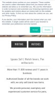 How iguanasell.com looks like on a mobile device such as an iPhone.