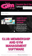 How igymsoft.com looks like on a mobile device such as an iPhone.