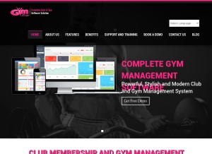 How igymsoft.com looks like on a tablet such as an iPad.