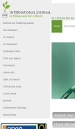 How ijpbs.net looks like on a mobile device such as an iPhone.