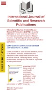 How ijsrp.org looks like on a mobile device such as an iPhone.