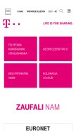 How ikp.pl looks like on a mobile device such as an iPhone.
