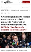How ilfattoquotidiano.it looks like on a mobile device such as an iPhone.