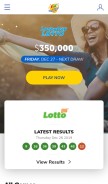 How illinoislottery.com looks like on a mobile device such as an iPhone.