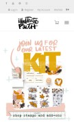 How illustratedfaith.com looks like on a mobile device such as an iPhone.