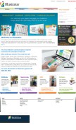 How illustratus.com looks like on a mobile device such as an iPhone.