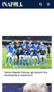 How ilmionapoli.it looks like on a mobile device such as an iPhone.