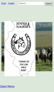 How ilstatestockhorse.org looks like on a mobile device such as an iPhone.