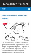 How imagenesnoticias.com looks like on a mobile device such as an iPhone.
