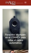 How imagenpoblana.com looks like on a mobile device such as an iPhone.