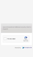 How immoweb.be looks like on a mobile device such as an iPhone.