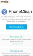 How imobie-resource.com looks like on a mobile device such as an iPhone.