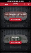 How impactmouthguards.com looks like on a mobile device such as an iPhone.