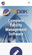 How impaksolutions.com looks like on a mobile device such as an iPhone.