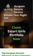 How in-cock.com looks like on a mobile device such as an iPhone.