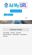 How in.admyurl.com looks like on a mobile device such as an iPhone.