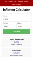 How in2013dollars.com looks like on a mobile device such as an iPhone.
