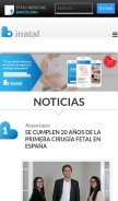 How inatal.org looks like on a mobile device such as an iPhone.