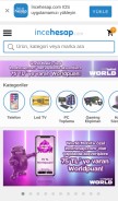 How incehesap.com looks like on a mobile device such as an iPhone.