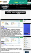 How incredible-earnings.com looks like on a mobile device such as an iPhone.