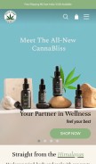 How indiahemporganics.com looks like on a mobile device such as an iPhone.