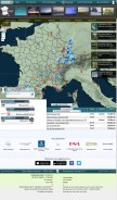 How infoclimat.fr looks like on a mobile device such as an iPhone.