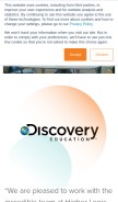 How informz.ca looks like on a mobile device such as an iPhone.