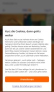 How ing.de looks like on a mobile device such as an iPhone.