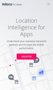 How inlocoengage.com looks like on a mobile device such as an iPhone.