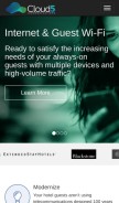 How innflux.com looks like on a mobile device such as an iPhone.