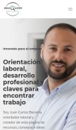 How innovateparaelempleo.es looks like on a mobile device such as an iPhone.