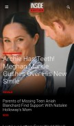 How insideedition.com looks like on a mobile device such as an iPhone.