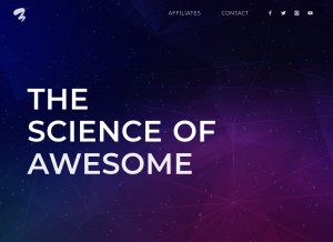How inspire3.com looks like on a tablet such as an iPad.