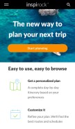 How inspirock.com looks like on a mobile device such as an iPhone.