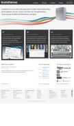 How installatron.com looks like on a mobile device such as an iPhone.