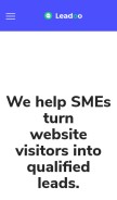 How interactiveads.ai looks like on a mobile device such as an iPhone.