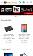 How intercompras.com looks like on a mobile device such as an iPhone.