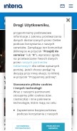 How interia.pl looks like on a mobile device such as an iPhone.