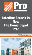 How interlinebrands.com looks like on a mobile device such as an iPhone.