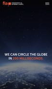 How internetalerts.org looks like on a mobile device such as an iPhone.