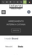 How interniattaguile.it looks like on a mobile device such as an iPhone.
