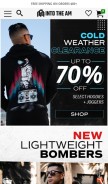 How intotheam.com looks like on a mobile device such as an iPhone.