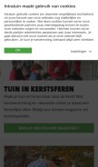How intratuin.nl looks like on a mobile device such as an iPhone.