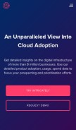 How intricately.com looks like on a mobile device such as an iPhone.