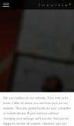 How intuitiv.net looks like on a mobile device such as an iPhone.