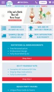 How invitationinabottle.com looks like on a mobile device such as an iPhone.