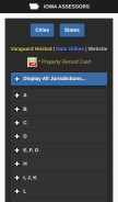How iowaassessors.com looks like on a mobile device such as an iPhone.